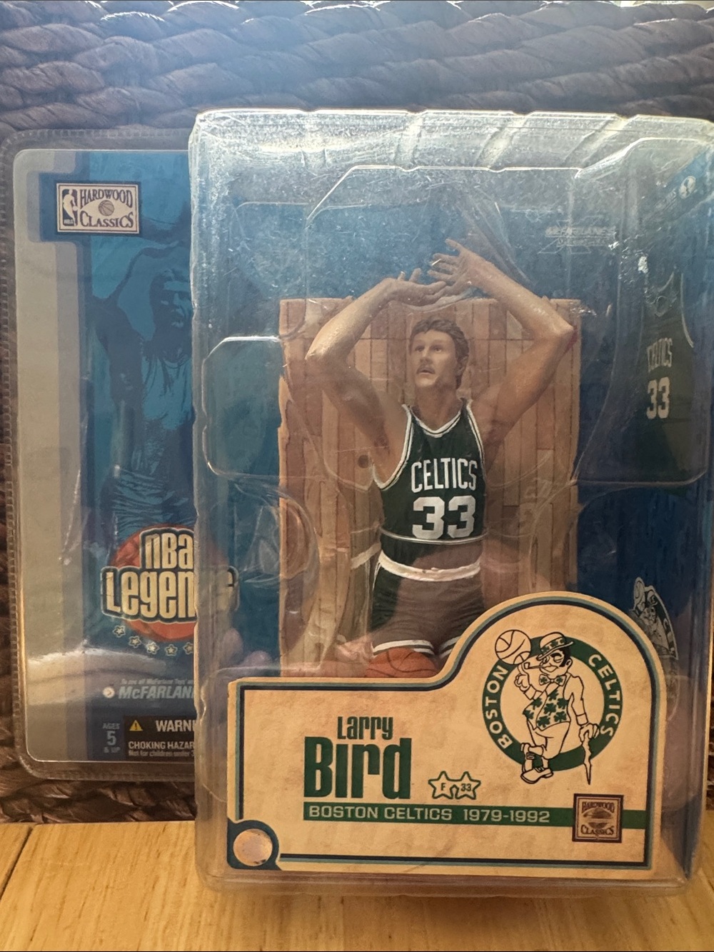 Larry Bird Boston Celtics Green NBA Legends Display Figurine by McFarlane